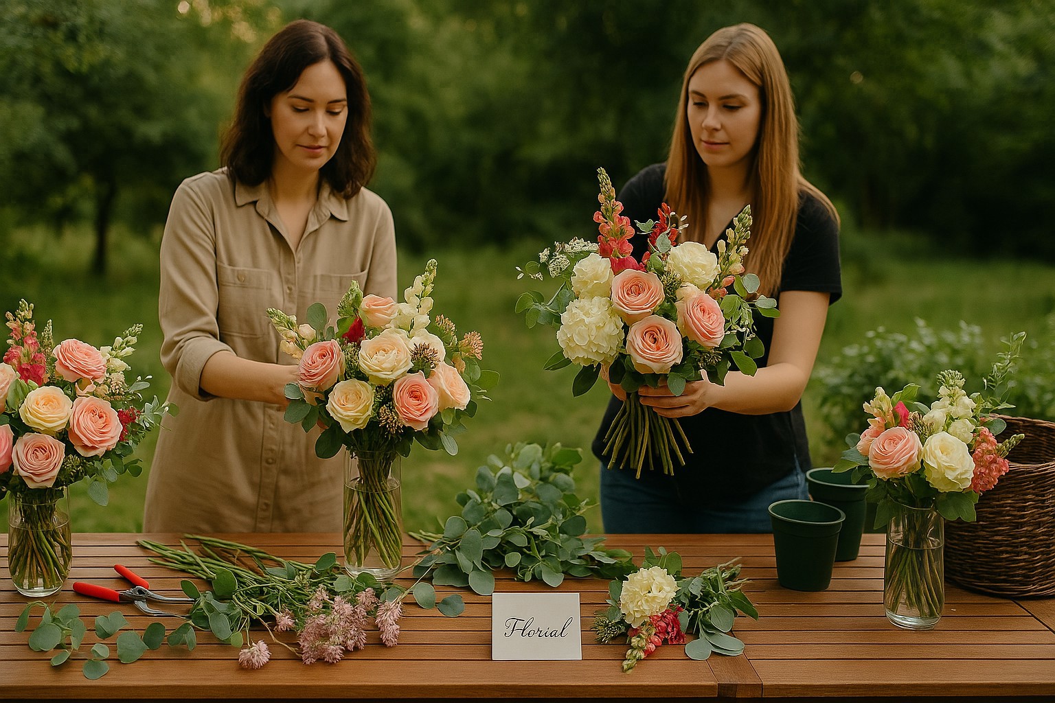 Floristen- und Blumenhandel
